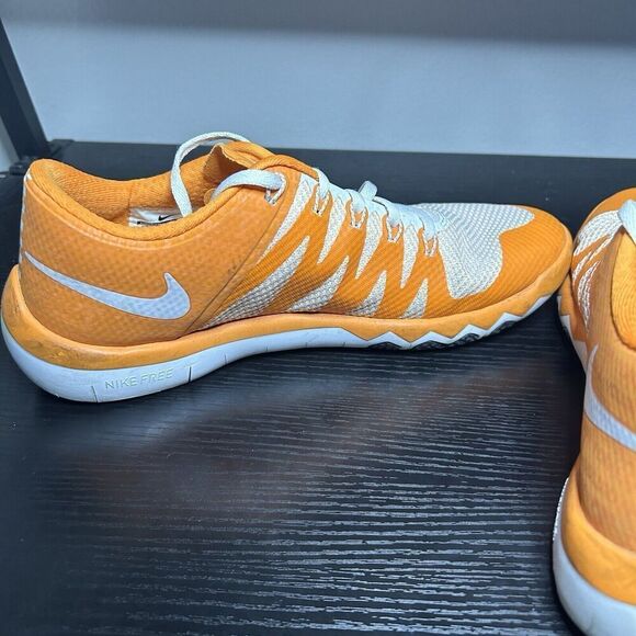 Nike Free Trainer 5.0 V6 AMP Tennessee Vols UT White Orange Size 8.5 723939 810 - Picture 6 of 12